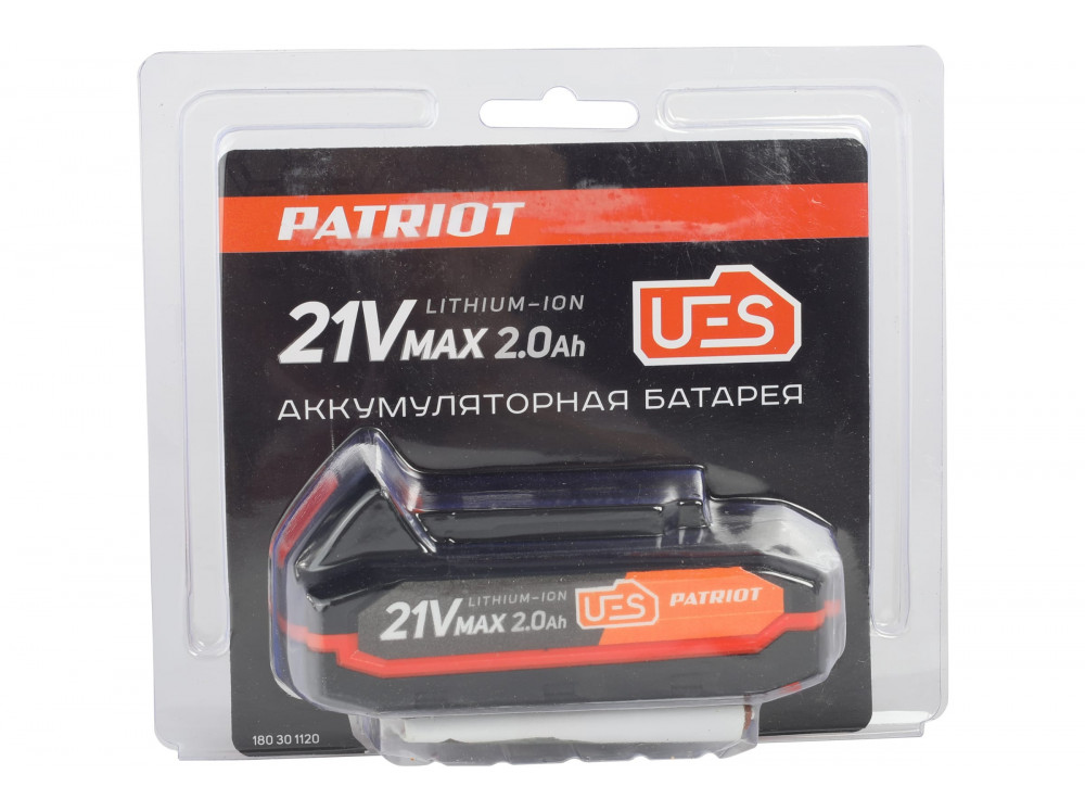 Аккумулятор PATRIOT BR 21VMax Pro UES 21V 2Ач