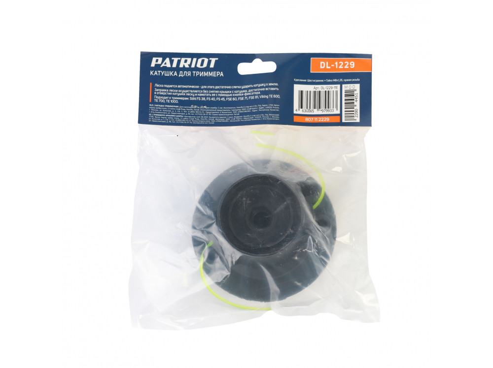 Катушка полуавтоматическая Patriot DL-1229 Comfort Катушка полуавтоматическая Patriot DL-1229 Comfort