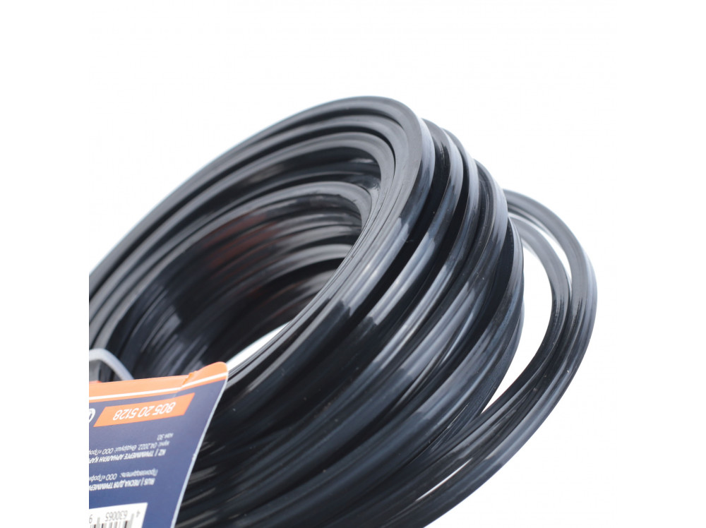 Леска Patriot D 4,0 мм L 12 м (квадрат, черная)