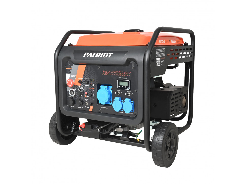 Генератор инверторный Patriot iGN 7500AWS Генератор инверторный Patriot iGN 7500AWS