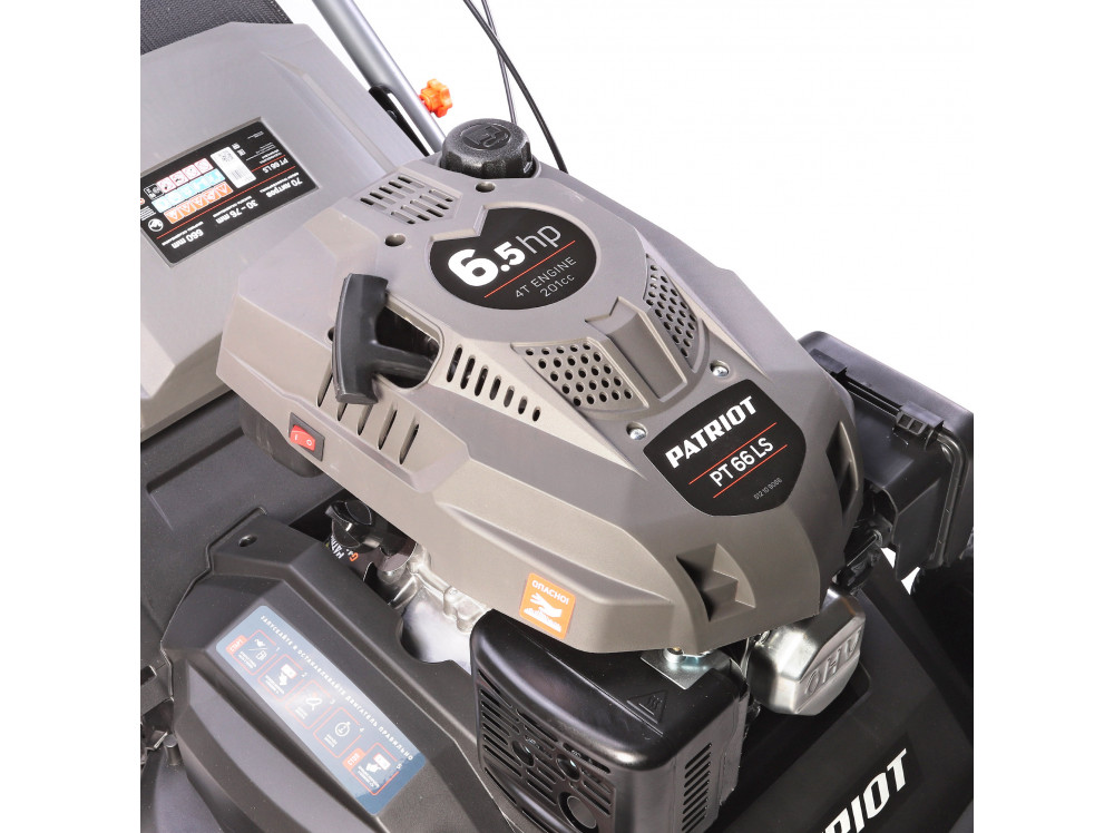 Газонокосилка бензиновая Patriot PT 66 LS + масло G-Motion HD SAE 30 Terra + сервисный набор VA5326 в подарок Газонокосилка бензиновая Patriot PT 66 LS + масло G-Motion HD SAE 30 Terra + сервисный набор VA5326 в подарок