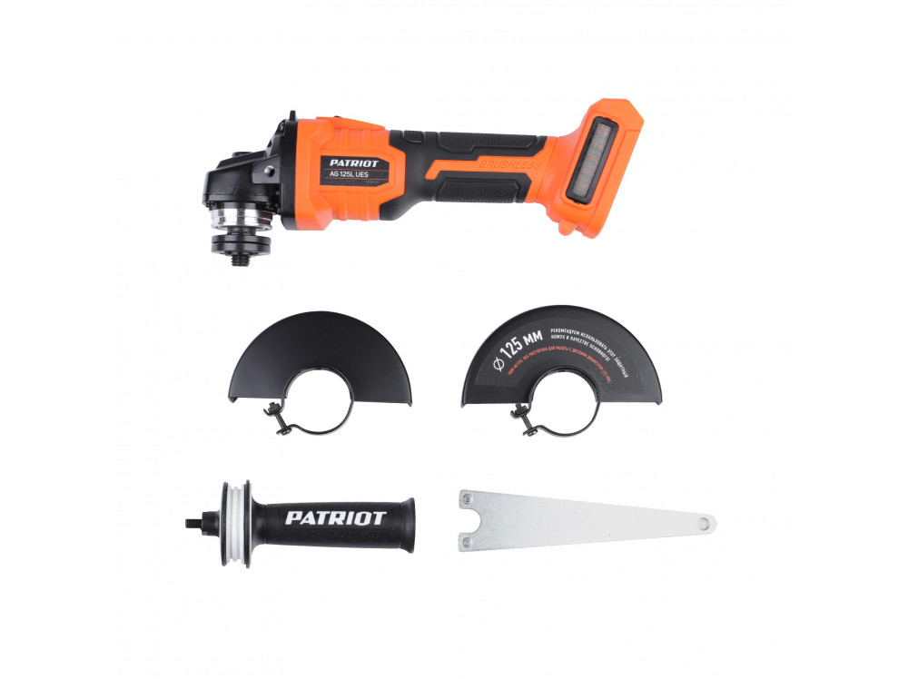 Машина углошлифовальная аккумуляторная Patriot AG 125L UES Машина углошлифовальная аккумуляторная Patriot AG 125L UES