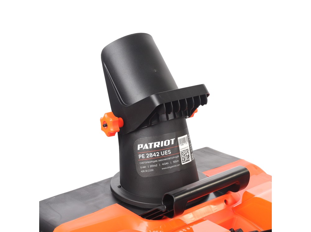 Снегоуборщик аккумуляторный PATRIOT PE 2842 UES Снегоуборщик аккумуляторный PATRIOT PE 2842 UES