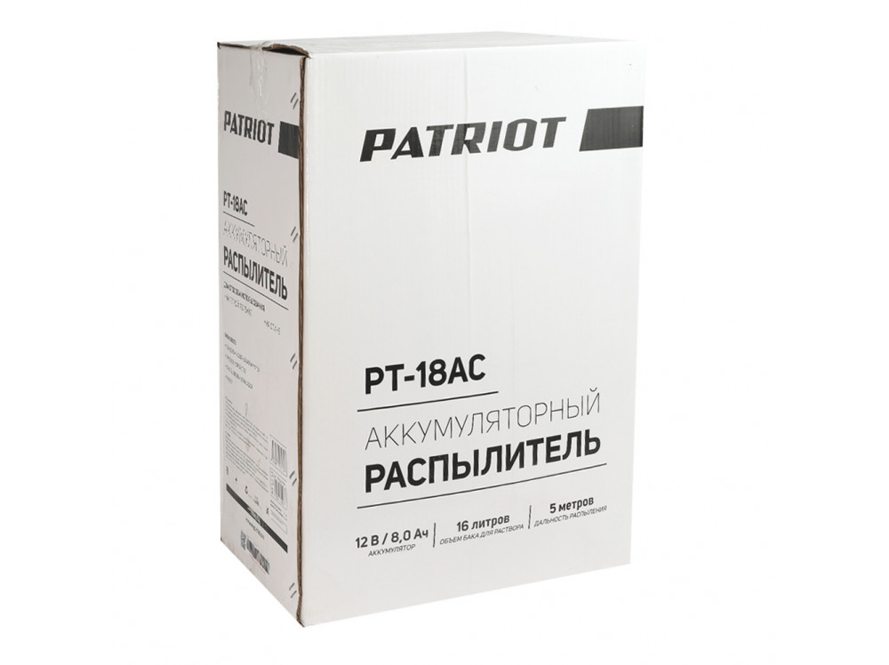 Опрыскиватель аккумуляторный Patriot PT18 AC