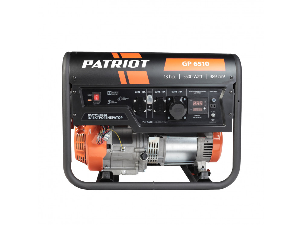 Бензиновый генератор PATRIOT GP 6510