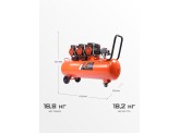 Компрессор поршневой безмасляный PATRIOT KDS 580 F100