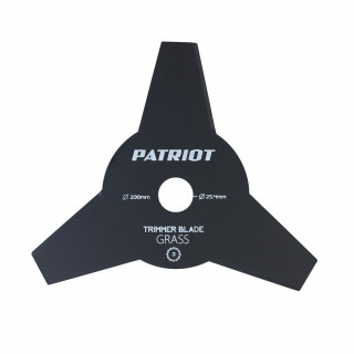 Нож для триммера (230х25.4 мм, 3 зубца) Patriot TBS-3