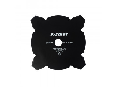 Нож для триммера (230х25.4 мм, 4 зубца) Patriot TBM-4