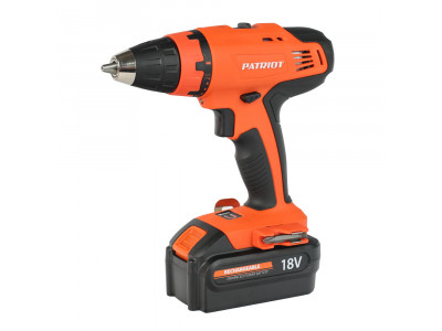 Аккумуляторная дрель-шуруповерт PATRIOT BR 180