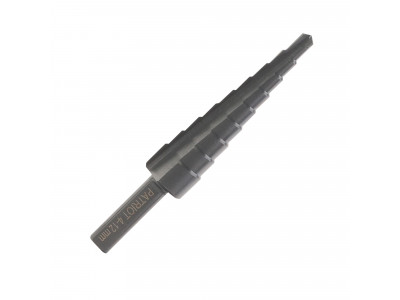 Сверло по металлу ступенчатое (4х12 мм, шаг 1 мм) Patriot 