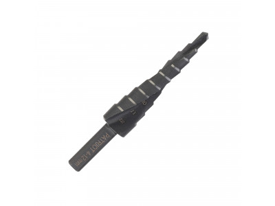 Сверло по металлу ступенчатое (4х12 мм, шаг 1 мм) Patriot 