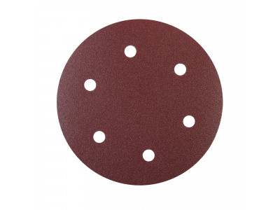 Круг шлифовальный на липучке (225мм, Р80, 6 отв) Patriot 