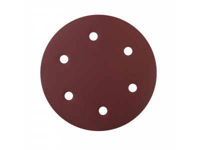 Круг шлифовальный на липучке (225мм, Р180, 6 отв) Patriot 