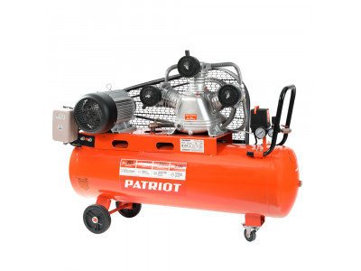 Компрессор поршневой ременной Patriot PTR 100-670