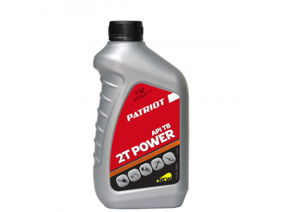 Масло 2-х тактное минеральное 0,9 л Patriot Power Active