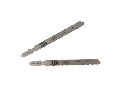 Пилка для лобзика T101A по пластику (2 шт.) Patriot