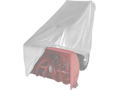 Чехол для снегоуборщика, с шириной ковша до 700 мм, длина 1100 мм, 1 шт., цвет: белый