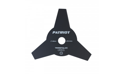 Нож для триммера (230х25.4 мм, 3 зубца) Patriot TBS-3